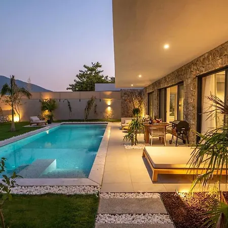 Viohouses 4- Luxury Private Korunakli Oezel Havuzlu * فتحية