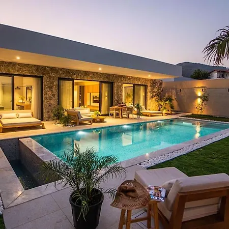 Villa Viohouses 4- Luxury Private Korunakli Oezel Havuzlu *